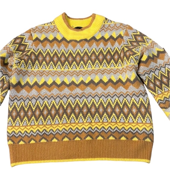 Marc New York Sweaters - Vintage Marc New York Chevron Argyle Sweater
